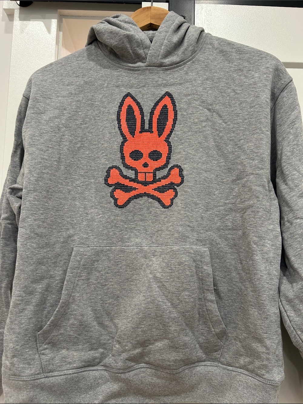 Psycho Bunny Boys  LANCASTER OVERSIZED BRUSHED FLEECE HOODIE -